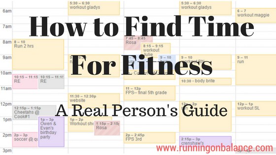A Professional Trainer's Secrets for How to Find Time For Fitness ...